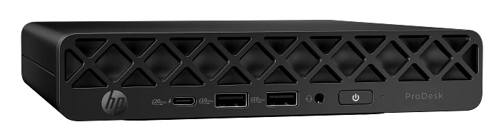 

Компьютер HP ProDesk 4 Mini G1i BY6X8ET U-5 225T/16GB/512GB SSD/Intel Graphics/WiFi/BT/usb kbd/usb mouse/noOS/Black, ProDesk 4 Mini G1i