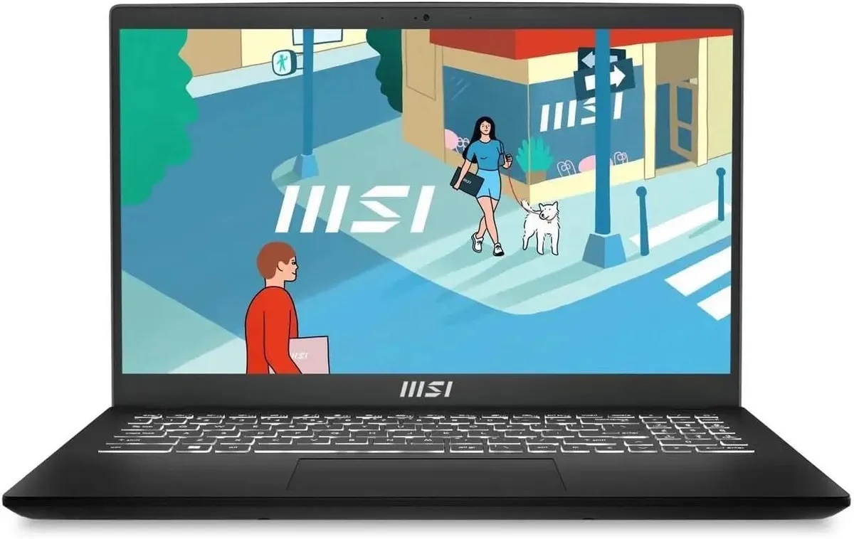 

Ноутбук MSI Modern 15 H B13M-099RU 9S7-15H411-099 i7-13700H/16GB/512GB SSD/Iris Xe graphics/15.6" FHD IPS/WiFi/BT/cam/Win11Pro/black, Modern 15 H B13M-099RU