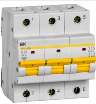 Автоматический выключатель IEK MVA43-3-025-D