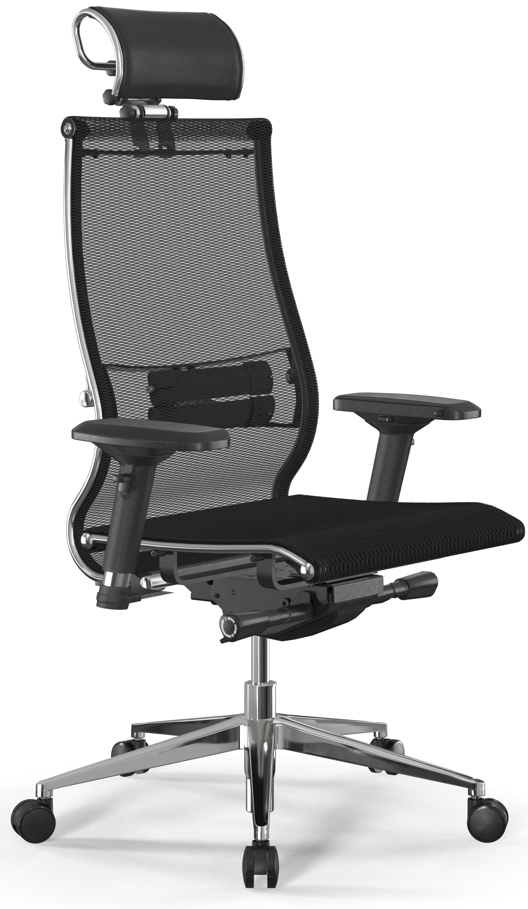 

Кресло офисное Metta z509220675 Samurai L2-5D - TS /Kc00/Nc00/D04P/H2cL-3D(M26.B32.G25.W03), черное, z509220675