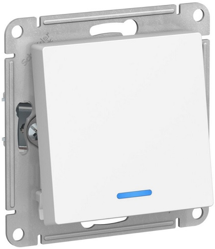 Изображение товара Переключатель одноклавишный Systeme Electric ATN001363 с подсветкой