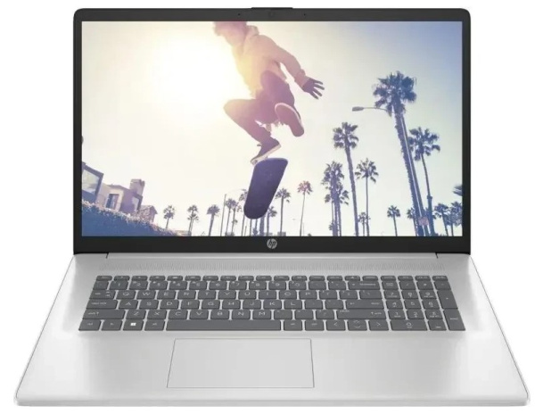 фото Ноутбук  HP 17-cp2465ng в Красноярске 17.3 ", Ryzen 5, 16 Гб RAM, 512 Гб SSD, Radeon 610M, Серебристый