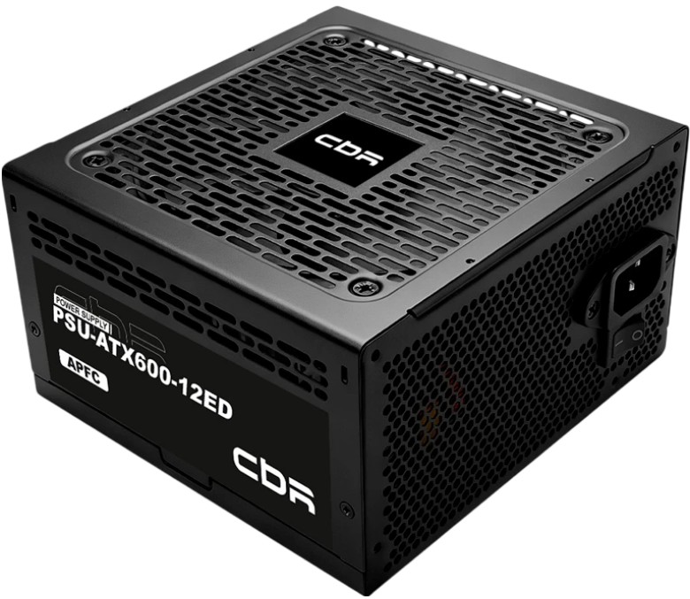Блок питания ATX CBR PSU-ATX600-12ED 600W