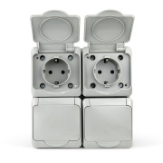 фото Розетка TOKOV ELECTRIC TKE-NX-R4Z-C06-IP54