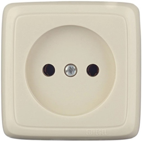 Изображение товара Розетка без заземления HEGEL РА16-103-01 для бытовых нужд