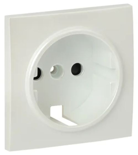 Изображение товара Накладка розетки с заземлением EKF ESR16-L-028-50