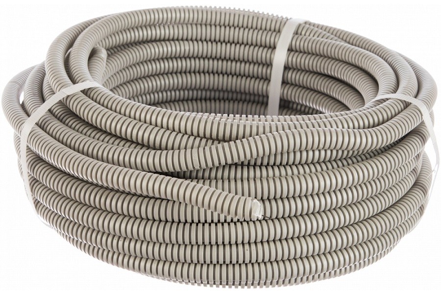 

Труба гофрированная лёгкая Ecoplast 10116-25B ПВХ, с зондом диам 16мм (25м), 10116-25B