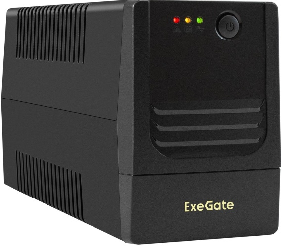 

Источник бесперебойного питания Exegate Power NB-850.LED.AVR.4C13.USB EX299487RUS (850VA/510W, LED, AVR, 4*C13, USB, батарея 12V 9Ah, Black), Power NB-850.LED.AVR.4C13.USB