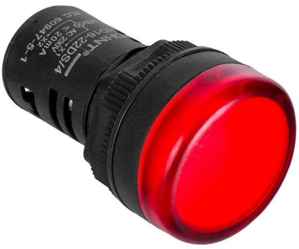 

Индикатор CHINT 592938 ND16-22DS/2, красн., AC/DC, 24в (R), 592938