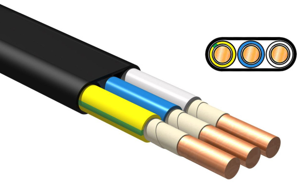 Изображение товара Кабель iTOK ППГ-Пнг(А)-HF 3х2.5 для электроснабжения