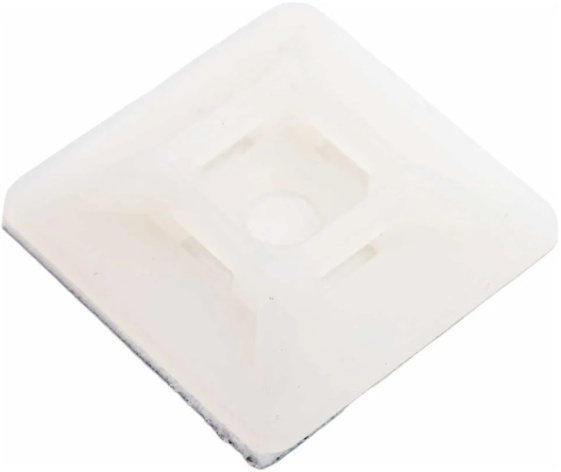 Изображение товара Площадка Cabeus HC-101 для кабелей, 100 шт, белая, диаметр до 3.2 мм