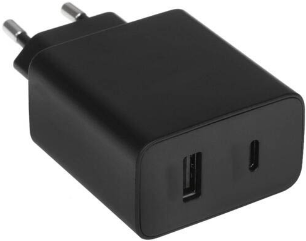 

Зарядное устройство сетевое ORIENT PU-F45D с функцией быстрой зарядки, 45Вт, Quick Charge 3.0+Power Delivery, выходы: USB-A + Type-C, DC 5/9/12/15/20В, PU-F45D