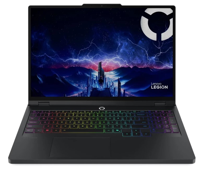 

Ноутбук Lenovo Legion PRO 5 16IAX10 83F3003RPS U9-275HX/32GB/1TB SSD/GeForce RTX 5070 8GB/16" WQXGA/Wi-Fi/BT/Cam/noOS/black, Legion PRO 5 16IAX10