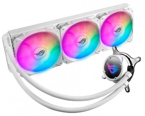 

Система охлаждения жидкостная ASUS ROG STRIX LC 360 90RC0072-M0UAY0 RGB LGA 115x,1366, 2011, 2011-3, 2066, AMD: AM4, TR4*, 120mm 3 вентилятора, белое, ROG STRIX LC 360