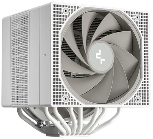 

Кулер Deepcool ASSASSIN IV WH LGA2066/2011-v3/2011/1700/1200/115X/AM5/AM4 (120mm + 140mm fan, 500-1700rpm, 79.1CFM, 29.3dBA, 4-pin PWM) RET, ASSASSIN IV WH