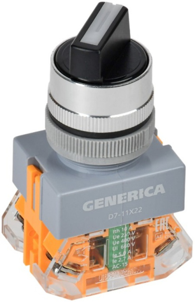 Изображение товара Переключатель GENERICA BSW50-11X22-3-22-2-K02-G