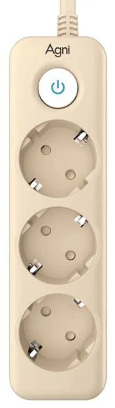 Изображение товара Сетевой фильтр AGNI TP-FD3E-5m-ivory