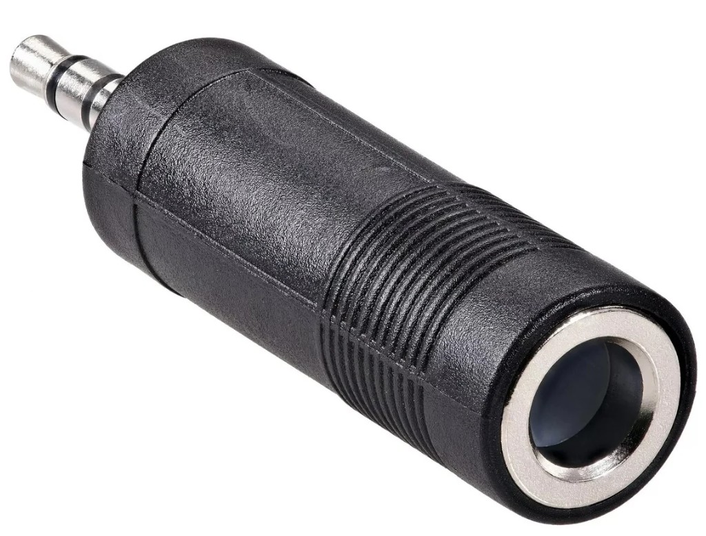 

Переходник VCOM CA545 аудио стерео 3.5мм M (штекер) --> 6.35мм F (гнездо), CA545