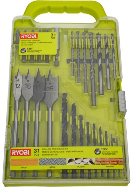 Изображение товара Набор сверл Ryobi RAKDD31