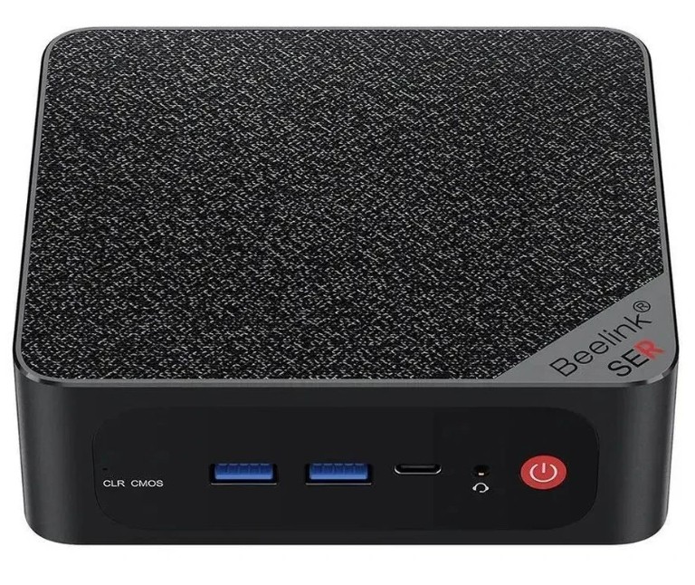 

Мини ПК Beelink SER5 Max Ryzen 7 6800U/24GB/500GB SSD/Radeon 680M/WiFi/BT/2.5G*1/noOS/black, SER5 Max