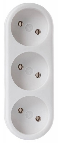 

Разветвитель сетевой Buro BU-PS3-W 3 розетки, белый (пакет ПЭ), BU-PS3-W