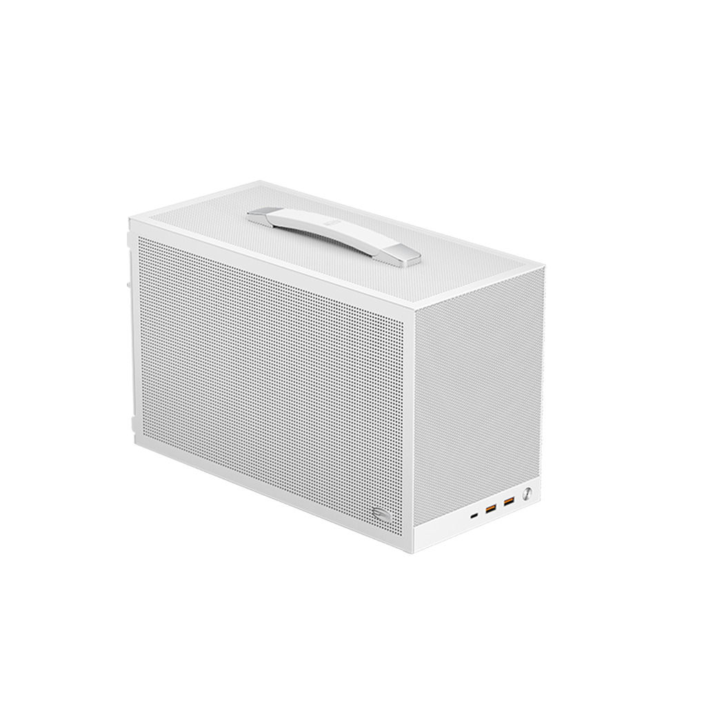 

Корпус mini-ITX PCCooler K101 MESH WH 3F без БП, 2*USB 3.0, USB Type-C, K101 MESH WH 3F