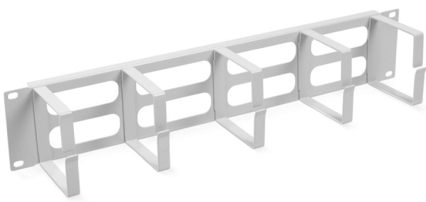 Изображение товара Кабельный организатор Cabeus JB08-2U-GY для аккуратной проводки