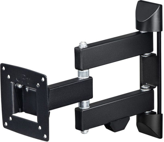 Изображение товара Кронштейн HAMA H-118112 настенный для мониторов 10-26 дюймов VESA до 100х100 мм