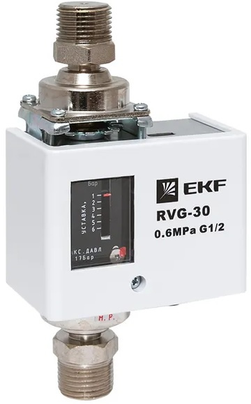 Изображение товара Реле перепада давления EKF RVG-30-0,6-2