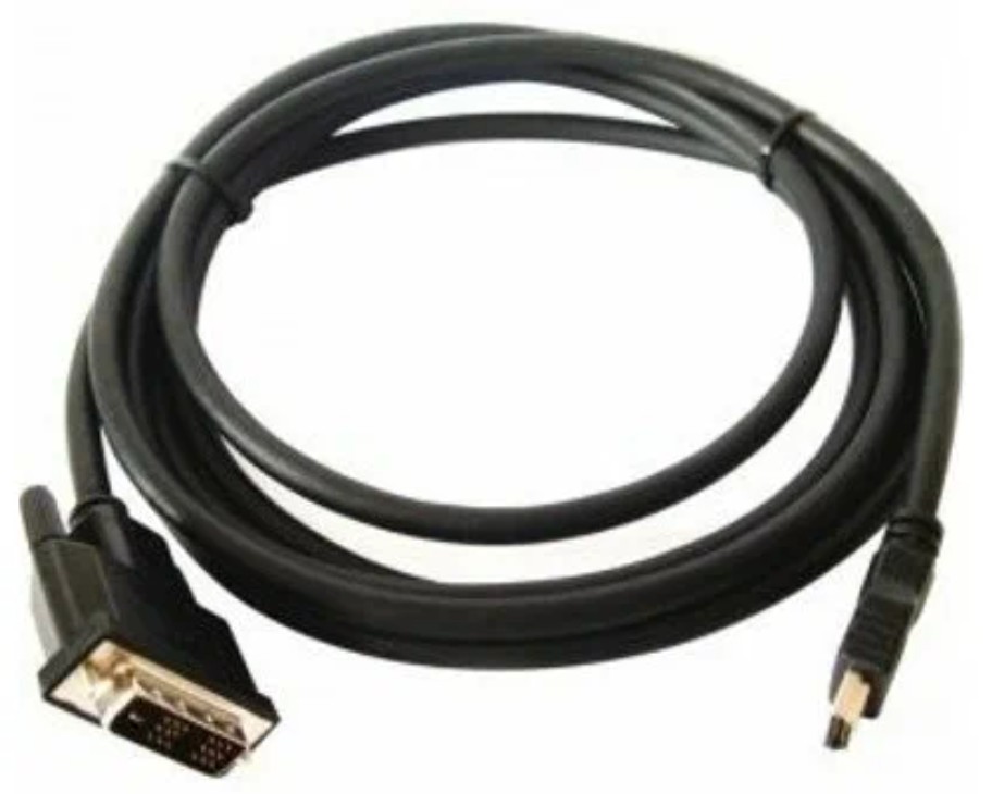 

Кабель интерфейсный HDMI-DVI Kramer 19M/25M 97-0201003 0.9 м, позолоченные штекеры, черный C-HM/DM-3, 19M/25M