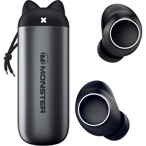 

Наушники беспроводные Monster Melody MH22116 137161-02 TWS, чёрные, Melody MH22116