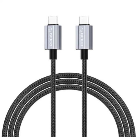 Изображение товара Кабель интерфейсный Orico GQA60 USB-C - USB-C PD 60 Вт для зарядки и передачи данных