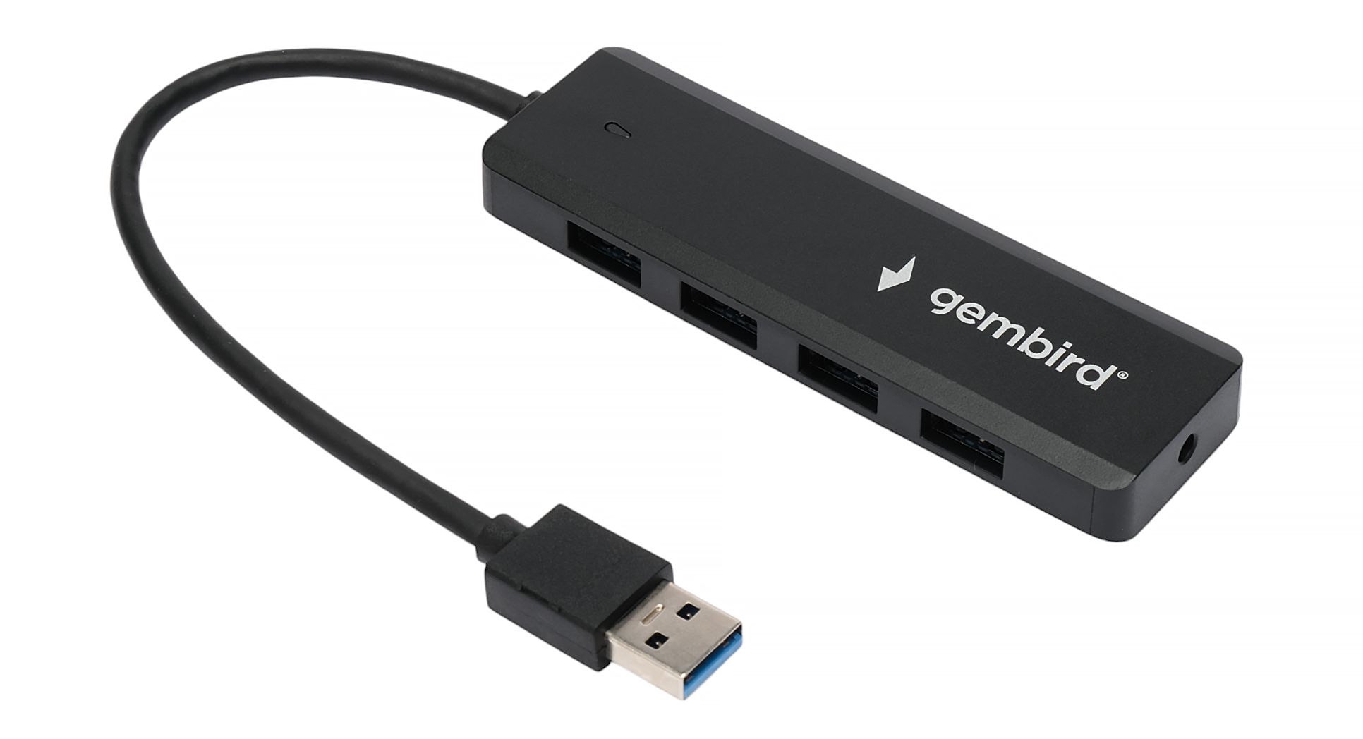 

Разветвитель USB 3.1 Gembird UHB-C354 4хUSB, с доп.питанием (порт DC), кабель USB 15см, черный, UHB-C354