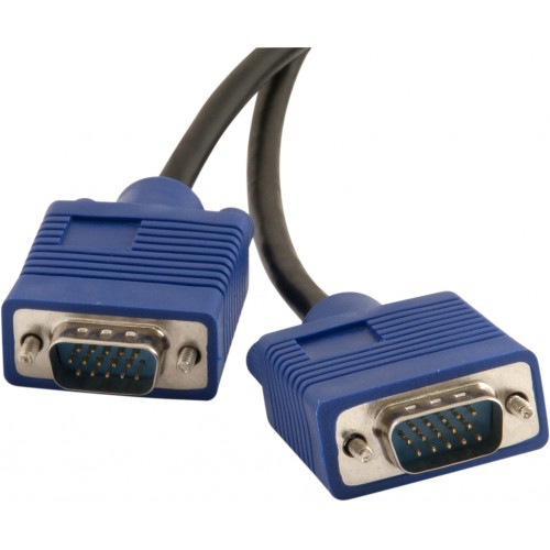 

Кабель интерфейсный VGA-VGA Defender 15M/15M 87410 1.8м, D-sub, 15M/15M