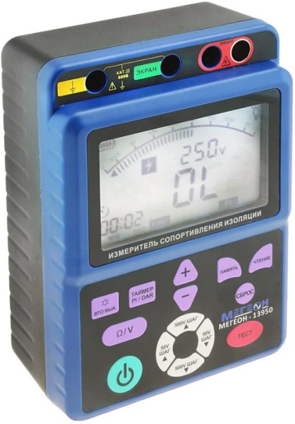 фото Измеритель сопротивления изоляции МЕГЕОН 13950 в Санкт-Петербургe