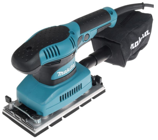 Изображение товара Виброшлифмашина Makita BO3710 мощность 190Вт, 11000 об/мин, сбор пыли