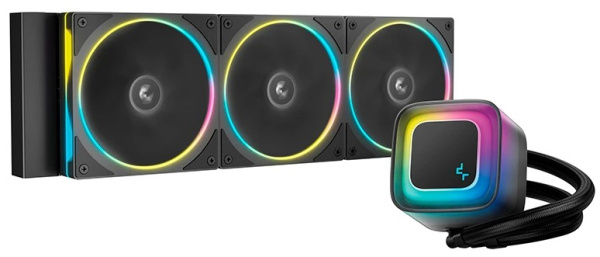 Изображение товара Система охлаждения Deepcool LE360 PRO трёхвентиляторная с ARGB-подсветкой для Intel и AMD