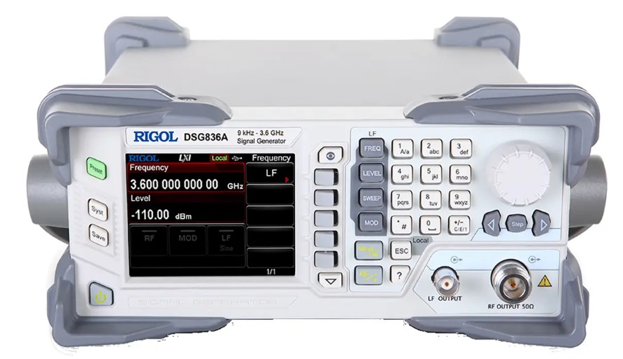 

Генератор сигналов Rigol DSG836A 3.6 GHz RF signal generator With IQ modulation, DSG836A