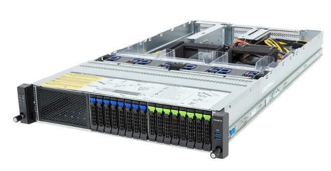 

Серверная платформа 2U GIGABYTE R283-ZF1-AAL1 (2*SP5, 24*DDR5 (4800), 4*2.5" Gen5 NVMe/SATA/SAS-4 HS, 4*2.5" Gen5 NVMe HS, 4*PCIe, OCP, Mlan, 2*USB 3., R283-ZF1-AAL1
