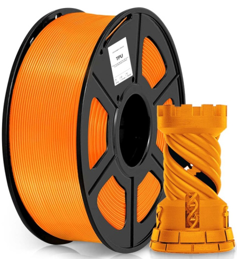 фото Пластик для принтера 3D TPU Cactus CS-3D-TPU-0.8KG-ORANGE в Перми