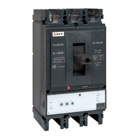 Изображение товара Автоматический выключатель EKF MCCB99C-630-400 для защиты электросетей