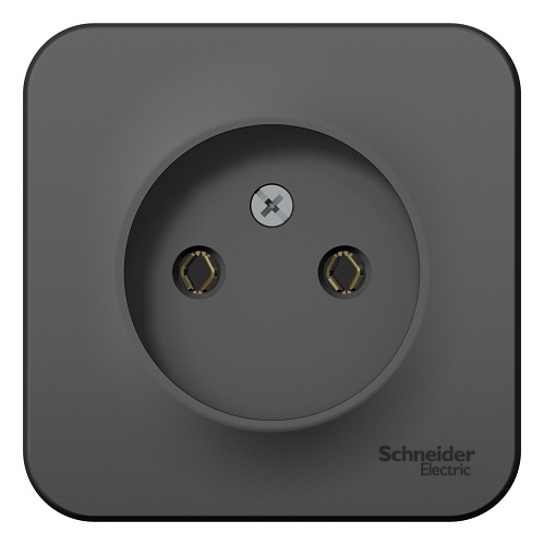 

Розетка Schneider Electric BLNRA000116 б/з без шторок 16А, 250В, изолир. пластина Антрацит наруж, BLNRA000116