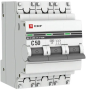 фото Автоматический выключатель  EKF mcb4763m-6-3-50C-pro