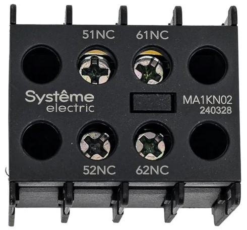 

Блок дополнительных контактов Systeme Electric MA1KN02 MA1KN 2НЗ, MA1KN02