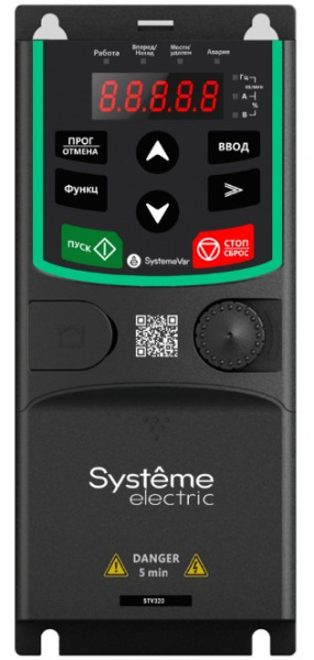 Изображение товара Преобразователь частоты Systeme Electric STV320U07N4 0.75 кВт 400 В