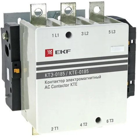 Изображение товара Контактор EKF CTR-B-185 серия PROxima для автоматизации электросистем 230 В