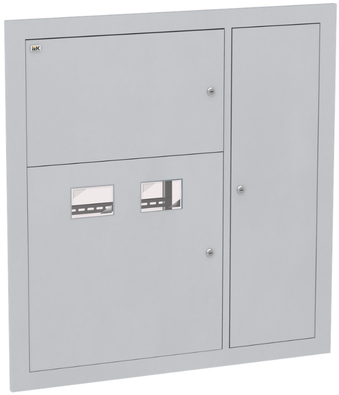 

Щит IEK MKM42-02-31 двухквартирный ЩЭ.2 IP31 металлический УХЛ3, MKM42-02-31