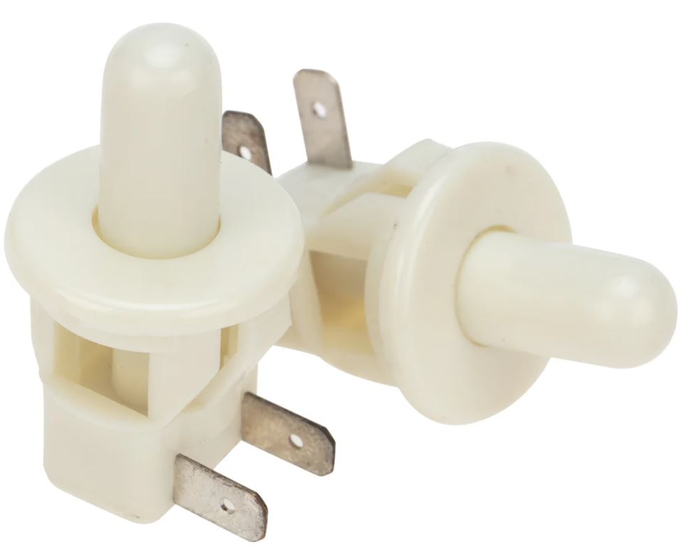 

Выключатель Rexant 36-3020 кнопка 250V 2.5А (2с) ON-(OFF) Б/Фикс белый (PBS-19С) (мебельная), 36-3020