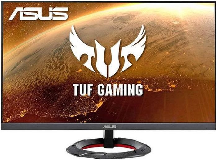 

Монитор 23,8" ASUS TUF Gaming VG249Q1R 90LM05V1-B01E70 1920x1080 LED, 16:9, IPS, 250cd, 1000:1, 1ms, 178/178, HDMI, DP, 165Hz, black, TUF Gaming VG249Q1R