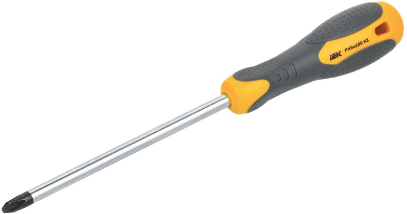

Отвертка IEK ARMA2L 3 A2L3-SC10-K1-PH-30-150 PH3х150 K1, ARMA2L 3